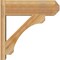 Ekena Millwork Legacy Craftsman Rough Sawn Outlooker, Western Red Cedar, 8"W x 24"D x 24"H OUT08X24X24LEC04RWR - alternate 2